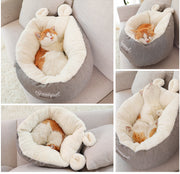 Pet Cat Bed Warming Soft Sleeping Bag