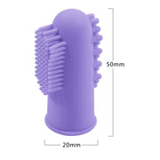 Pet Finger Toothbrush Dogs And Cats Oral Cleaning Tools