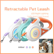Dog Leash Retractable Leash And Dog Collar Spotlight Automatic