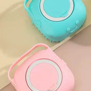 Silicone Dog & Cat Bath Massage Gloves Brush