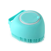 Silicone Dog & Cat Bath Massage Gloves Brush