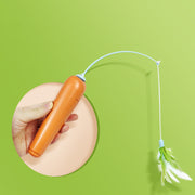 2 In 1 Pet Cat Toy With Feather For Self-play