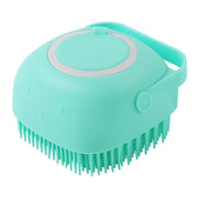 Silicone Dog & Cat Bath Massage Gloves Brush