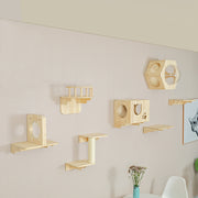 Solid Wood Cat Climbing Cat Wall