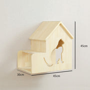 Solid Wood Cat Climbing Cat Wall