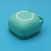 Silicone Dog & Cat Bath Massage Gloves Brush