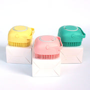 Silicone Dog & Cat Bath Massage Gloves Brush